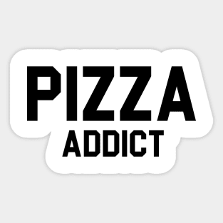 Pizza Addict Sticker